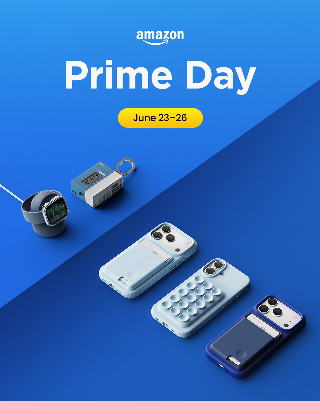 Elago USA Facebook ad: Amazon Prime Day is here