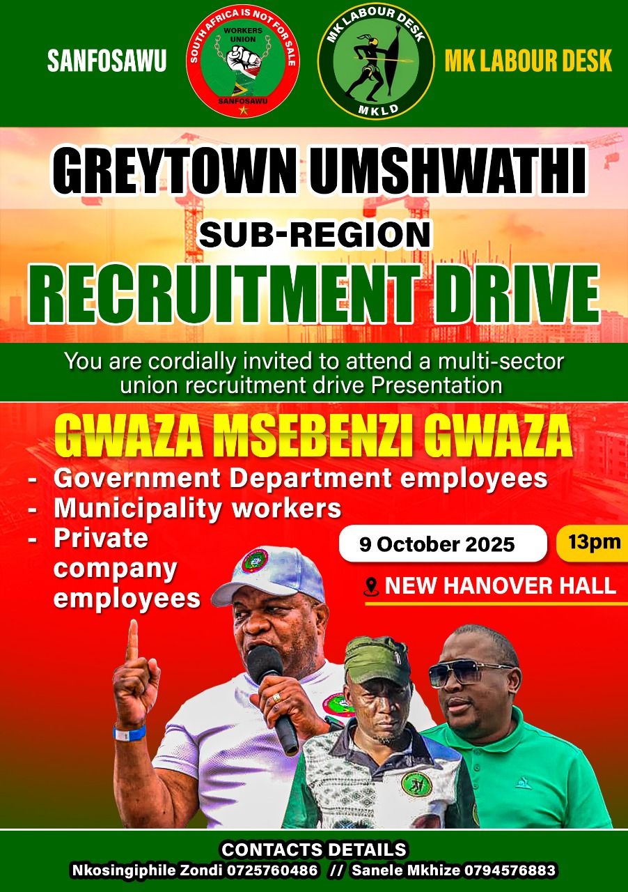 Mk Labour Desk - Ilembe Region Facebook ad