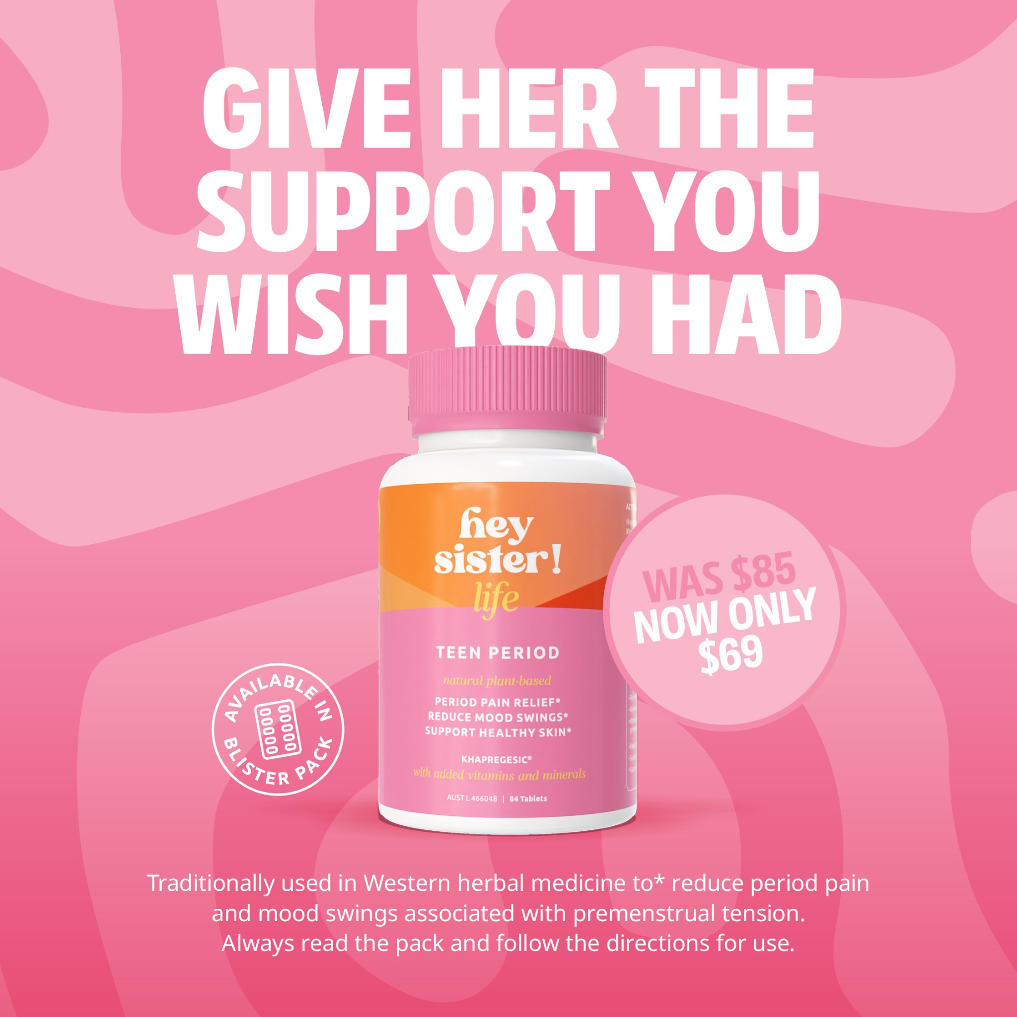 Hey Sister Facebook ad