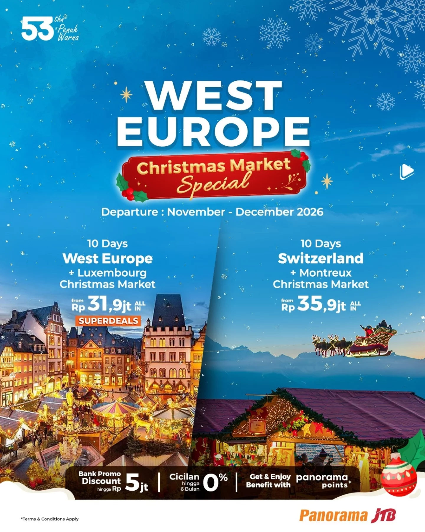 Panorama JTB Tours Facebook ad