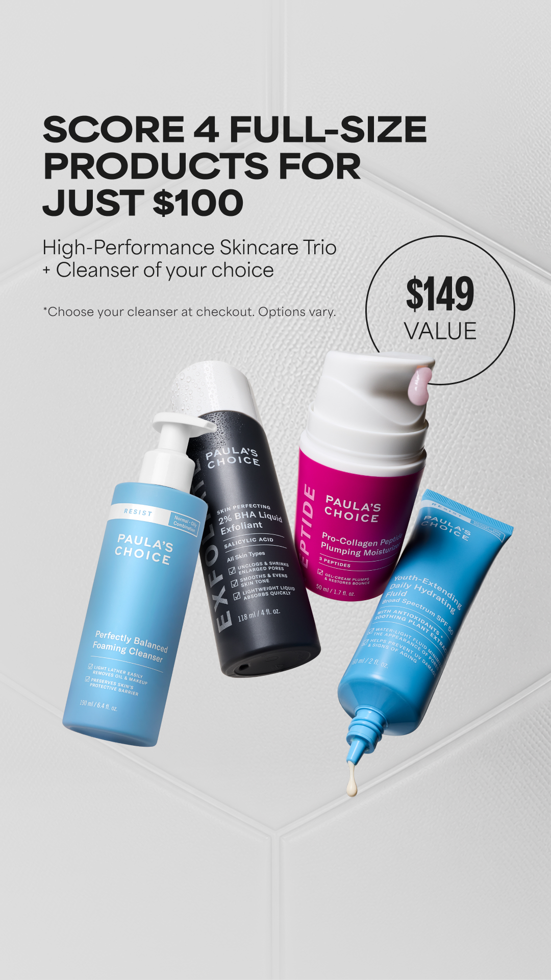 Paula's Choice Facebook ad
