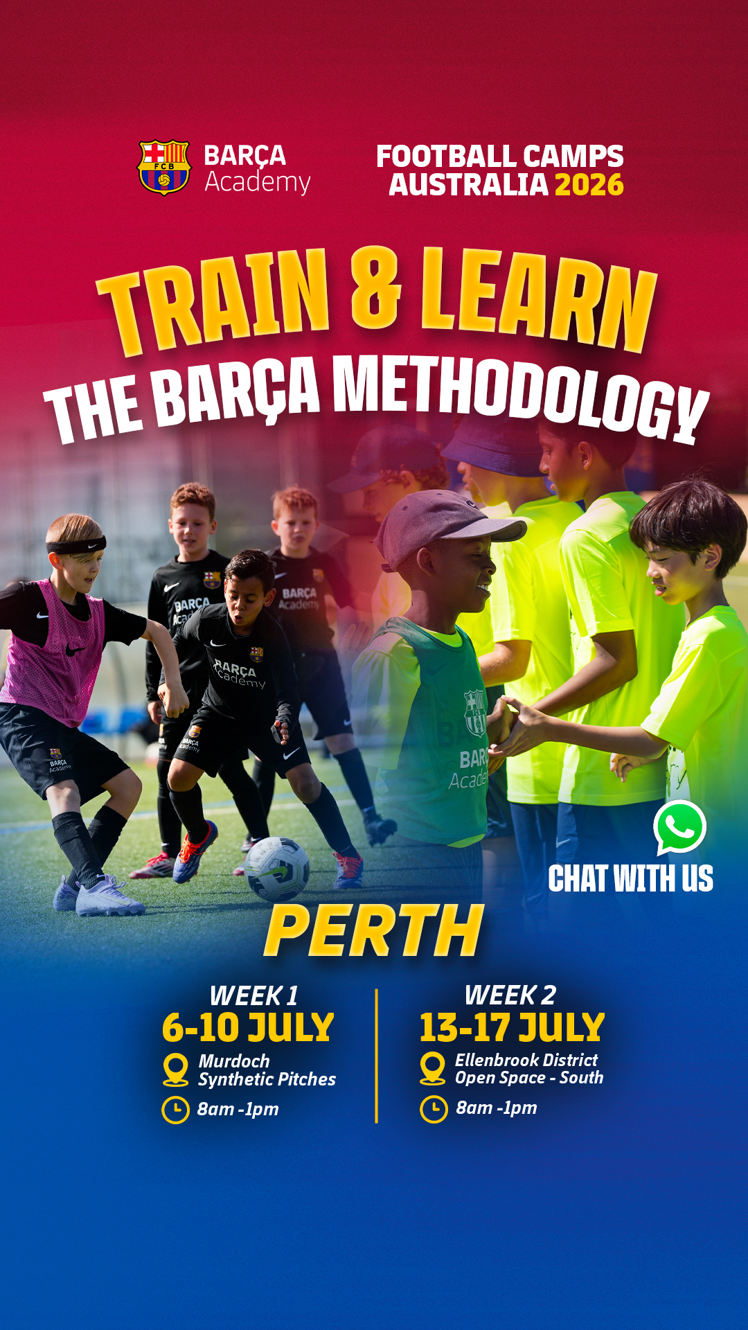 Barça Academy Australia & New Zealand Facebook ad