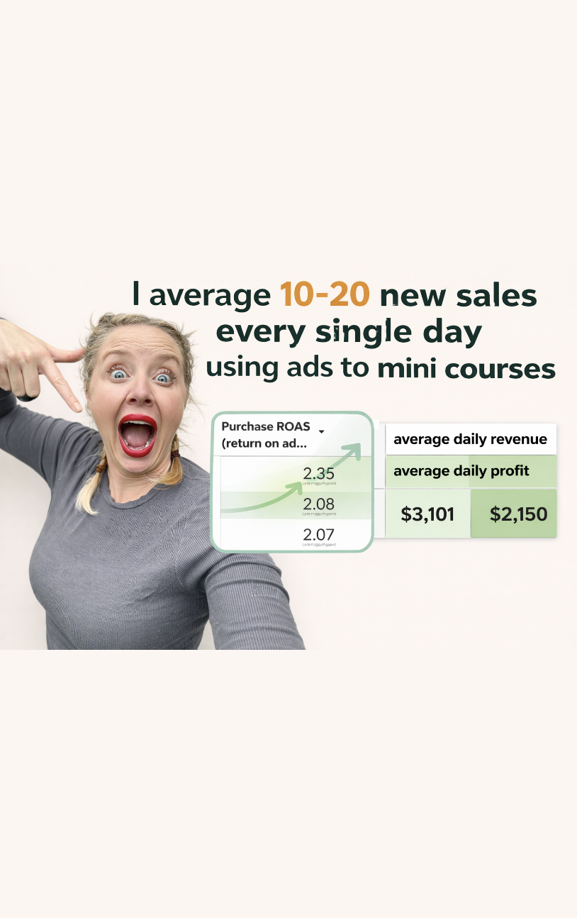 Cat Howell Facebook ad