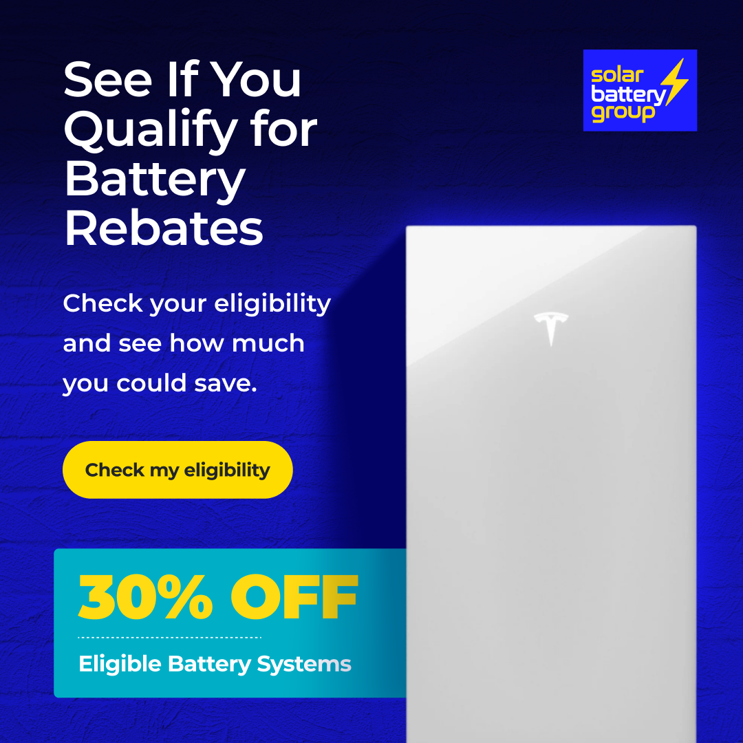 Solar Battery Group Facebook ad from May 18, 2026