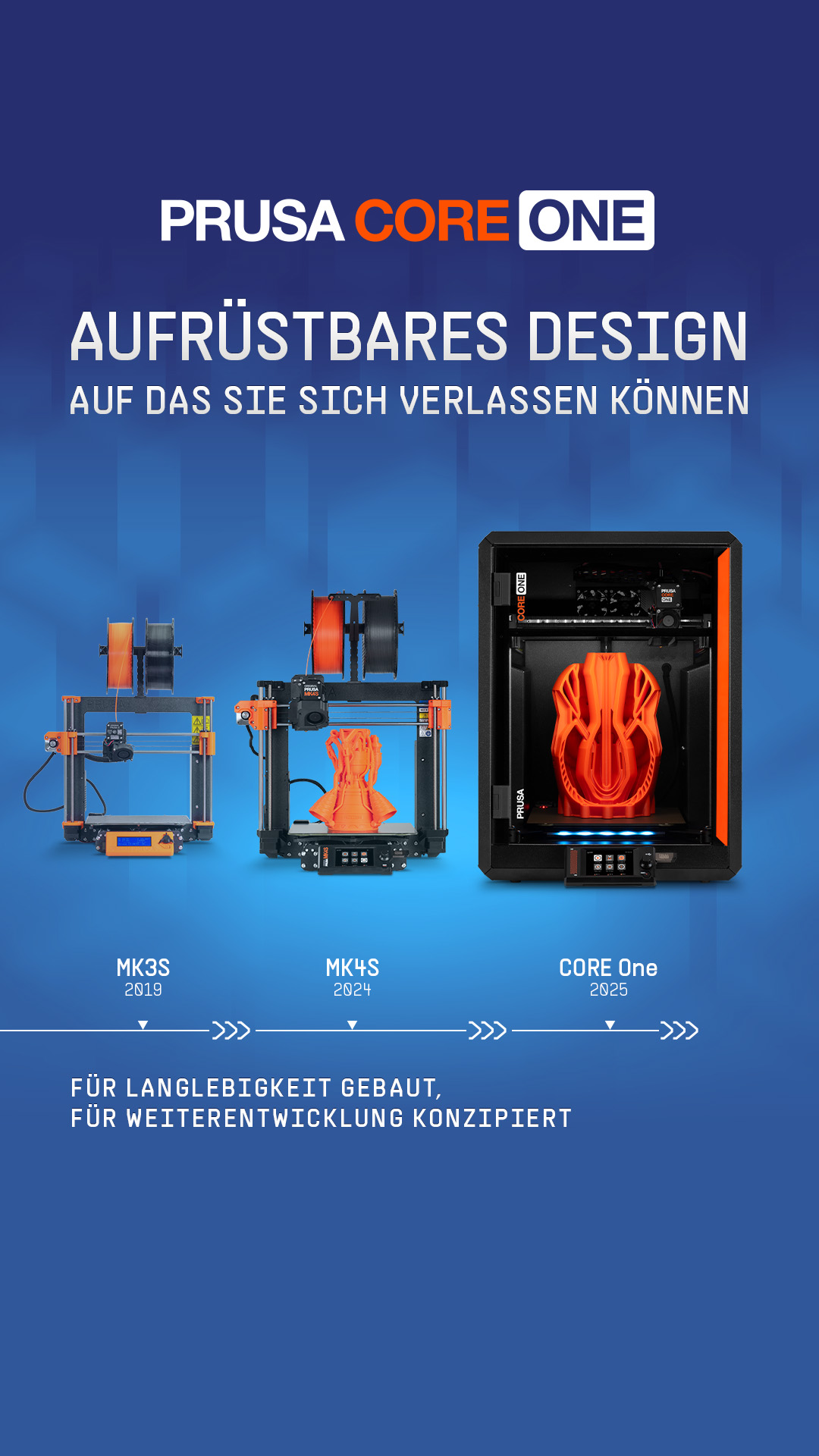 Prusa Research 3D printers Facebook ad