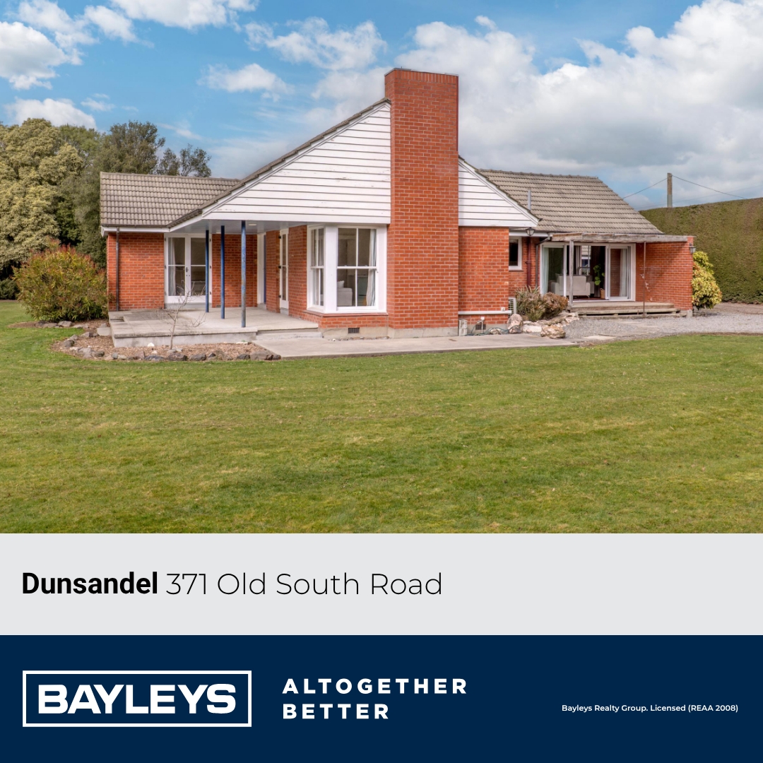 Bayleys Real Estate Facebook ad: 371 Old South Road, Dunsandel