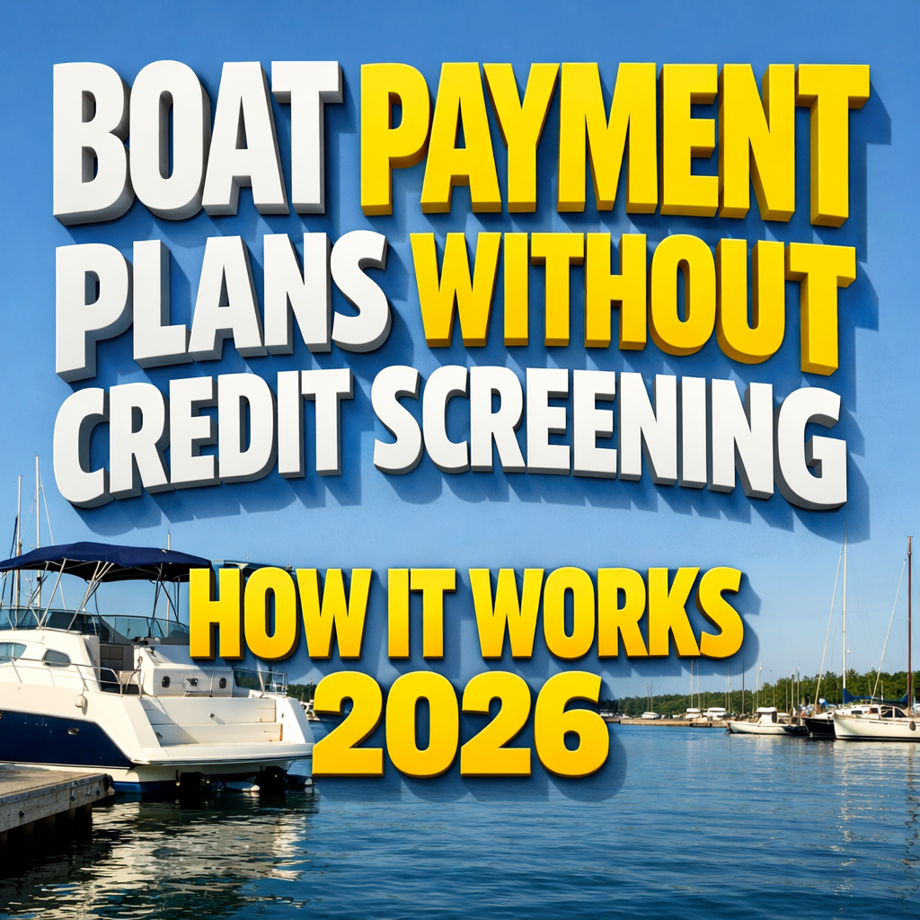 Daily Clever Facebook ad: Boat Payment Plans Without Credit Screening - How It Works…