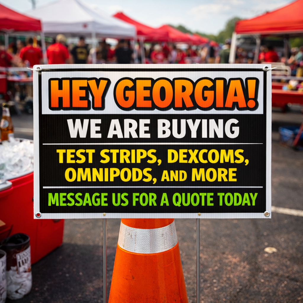 Nez Supplies Buyback Facebook ad: Sell Your Diabetic Supplies Today!