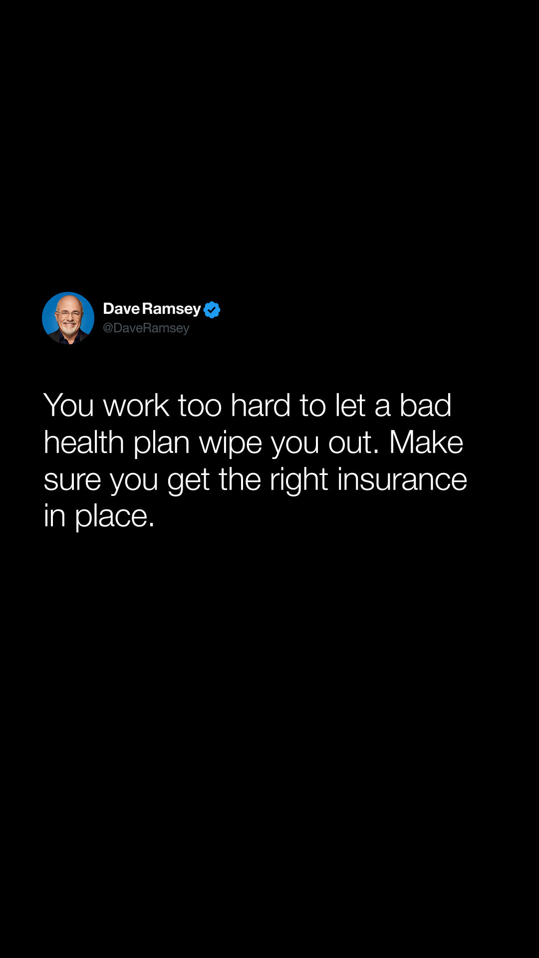 Dave Ramsey Facebook ad