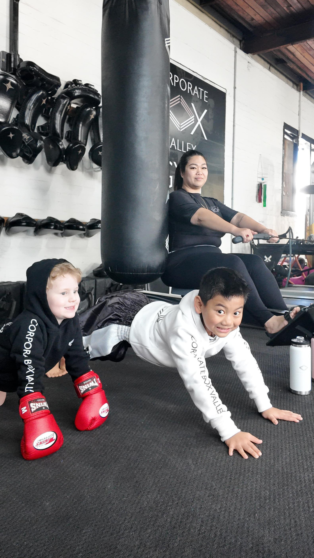 Corporate Box Valley Gym - new Facebook ad: Free Kids Martial Arts Class!
