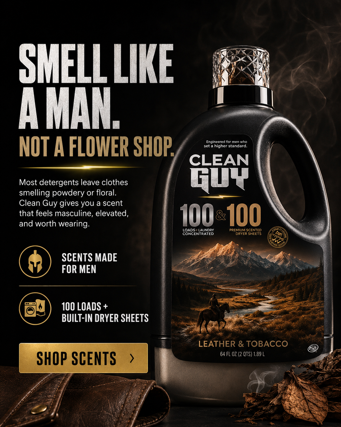 Clean Guy Facebook ad