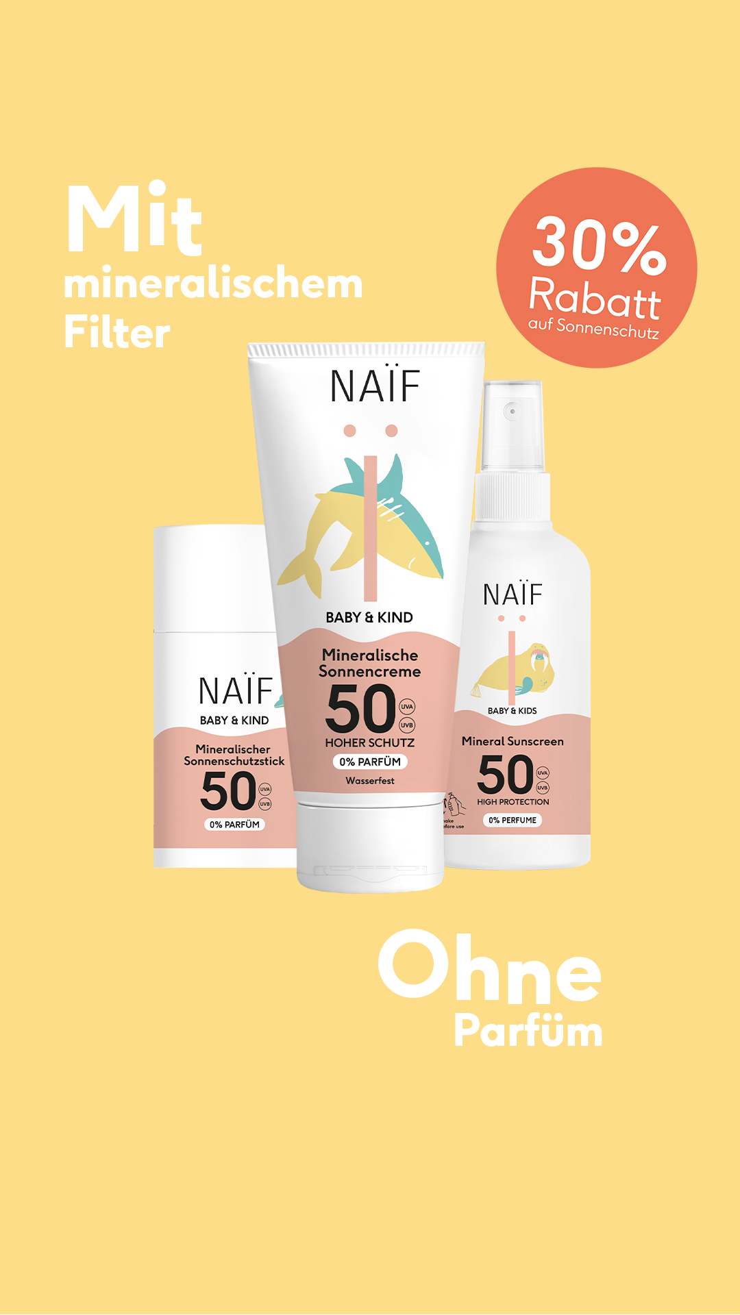 Naïf Facebook ad