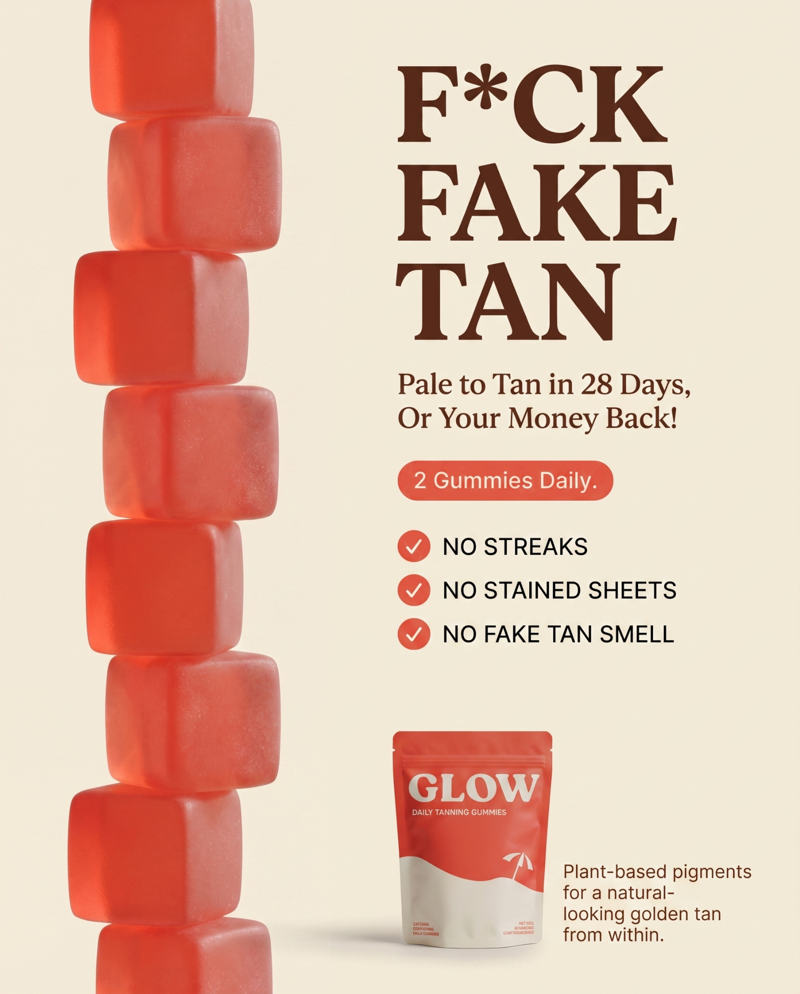 Glow Gummies Facebook ad