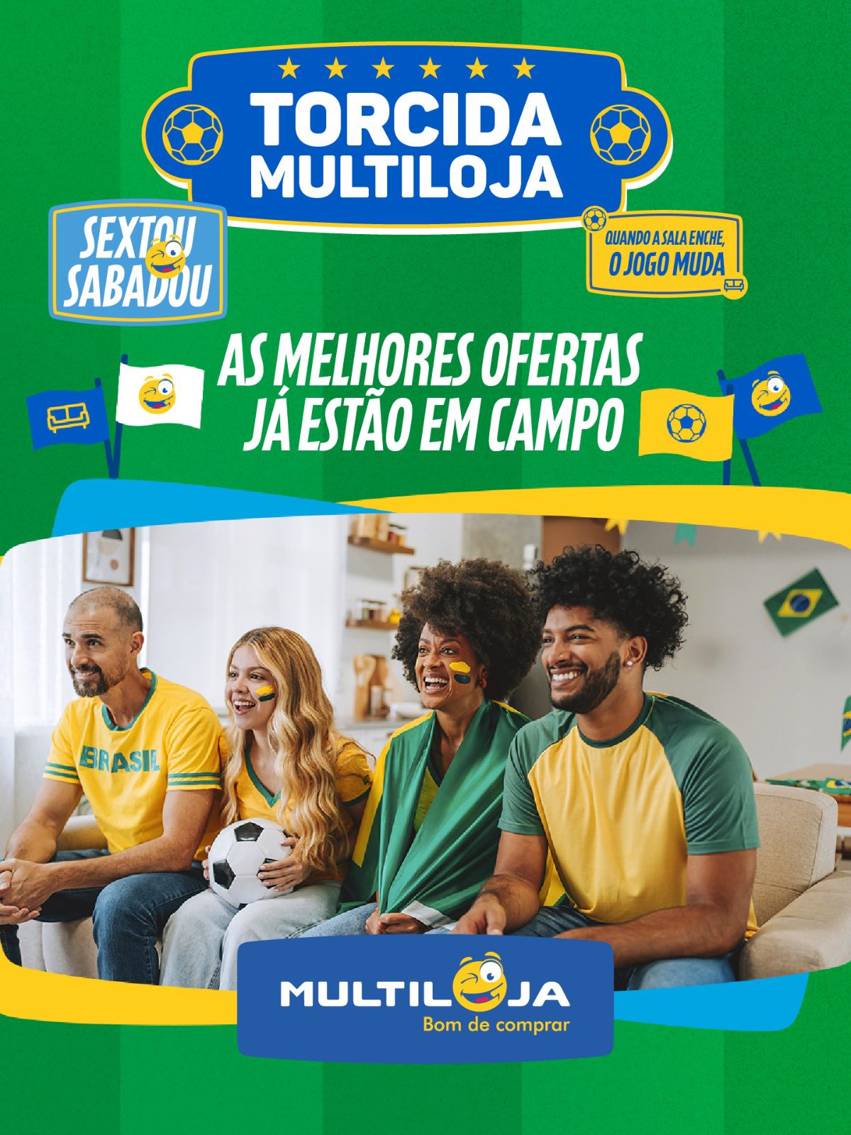 Multiloja Facebook ad: As melhores ofertas já estão em campo na…