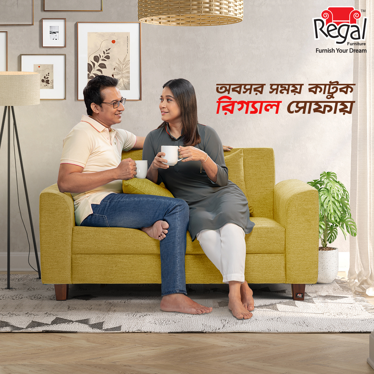 REGAL Furniture Facebook ad from Feb 19, 2026