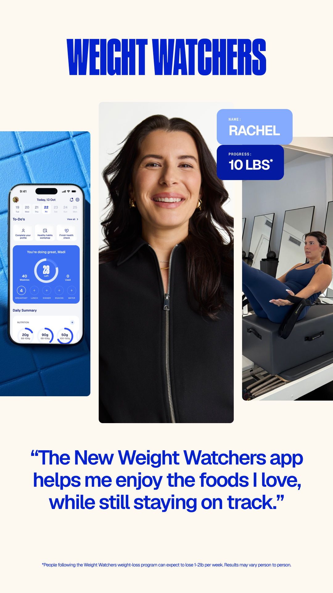WW Canada Facebook ad