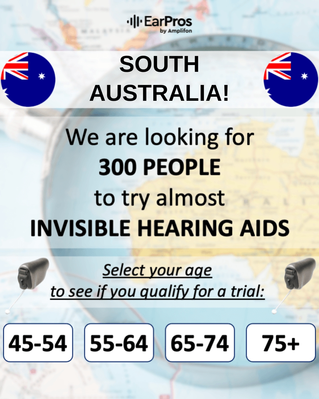 EarPros Facebook ad from Jan 30, 2026