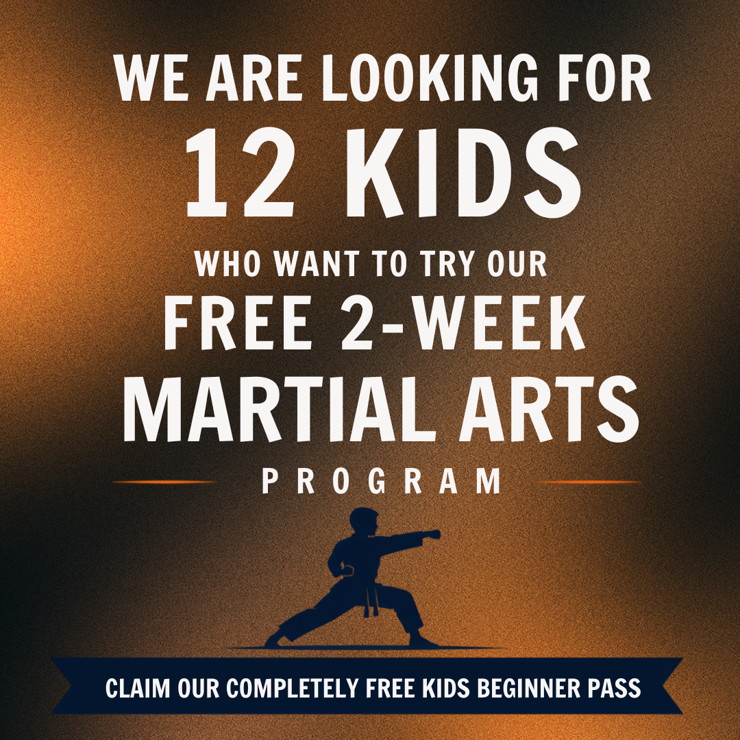 Mount Pleasant Family Martial Arts Facebook ad: 2 Week FREE TRIAL for KIDS