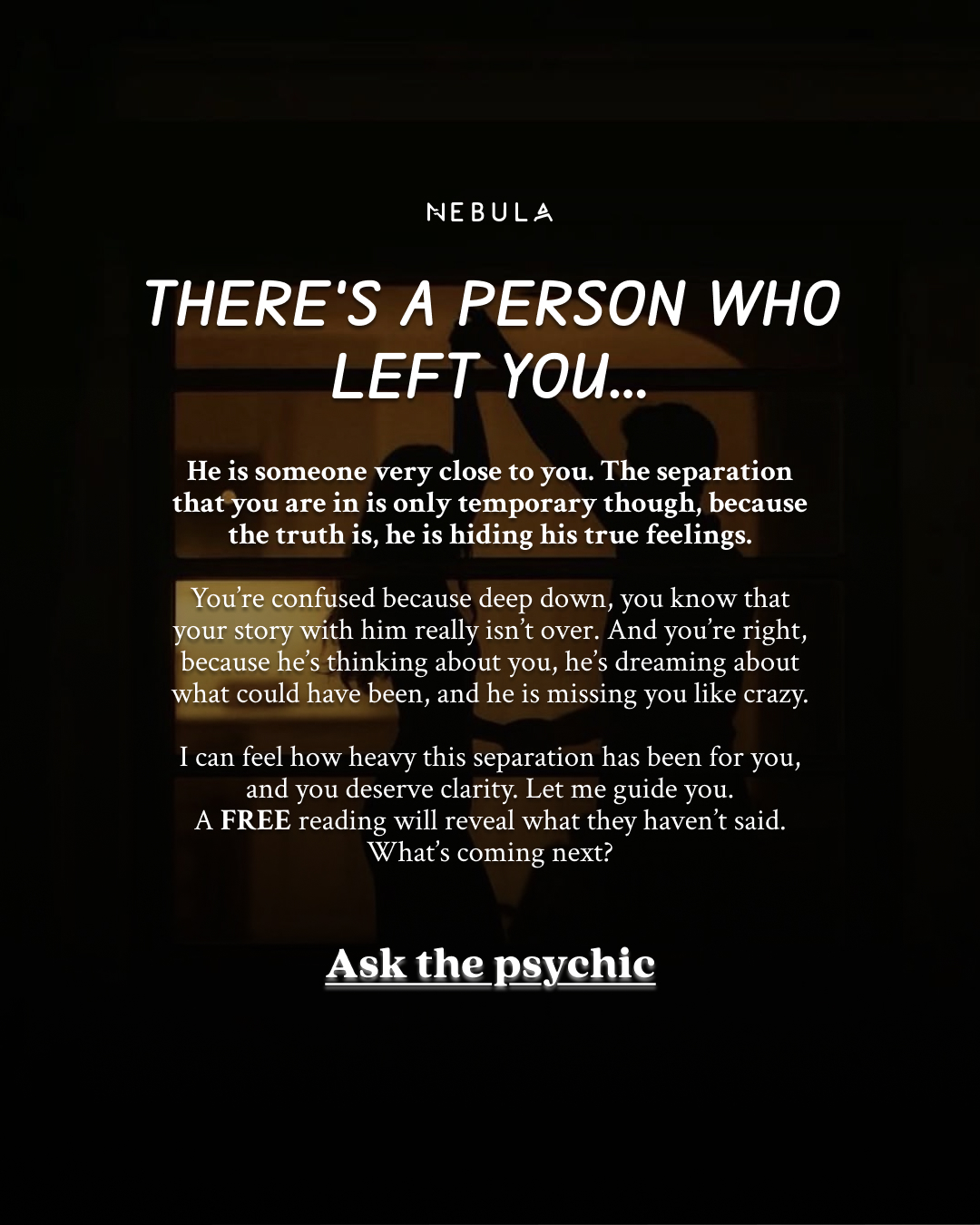 Your Relationship Advisor Facebook ad