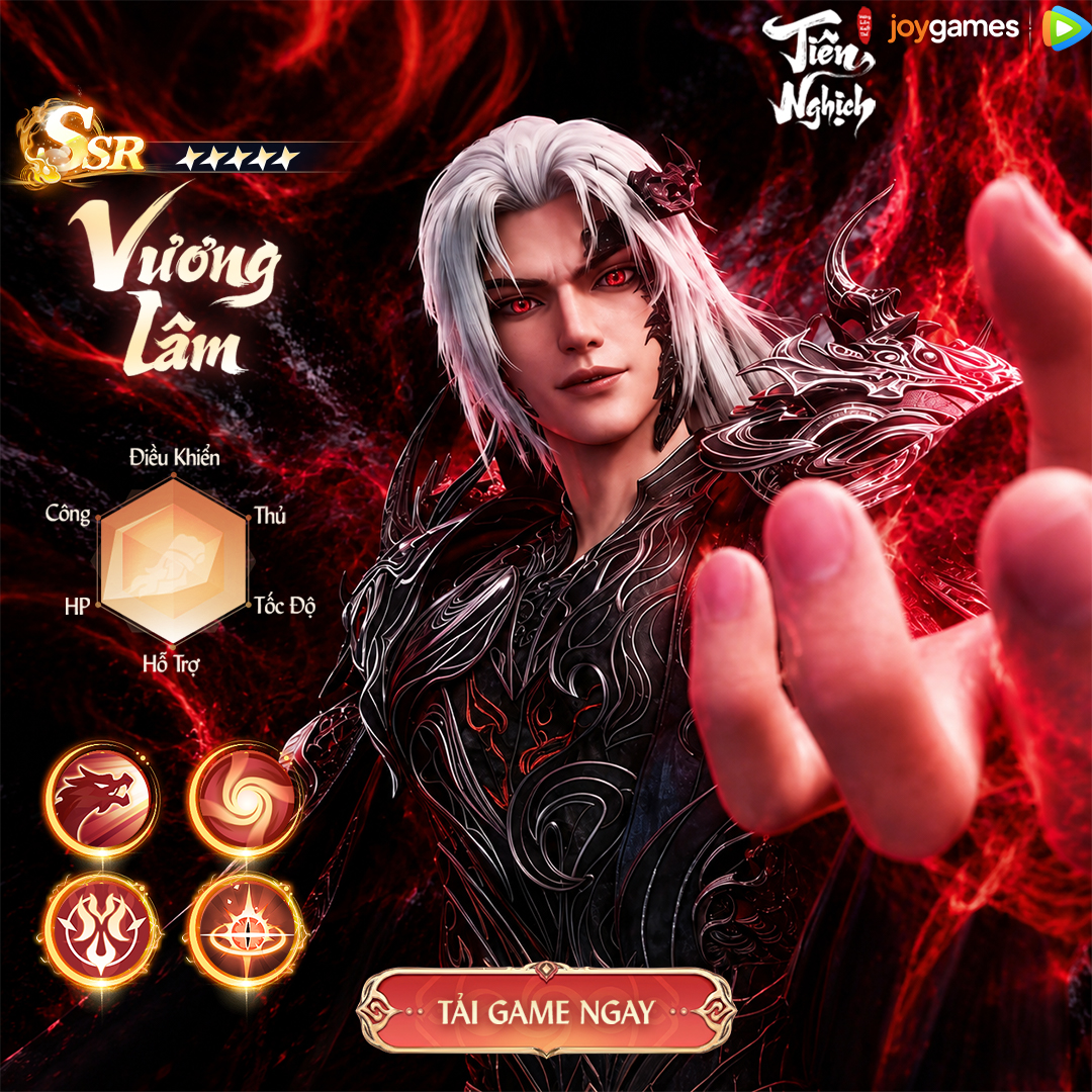 Tiên Nghịch Mobile - JoyGames Facebook ad: Tải ngay, Nhận FREE 1000 lượt gacha mỗi ngày!