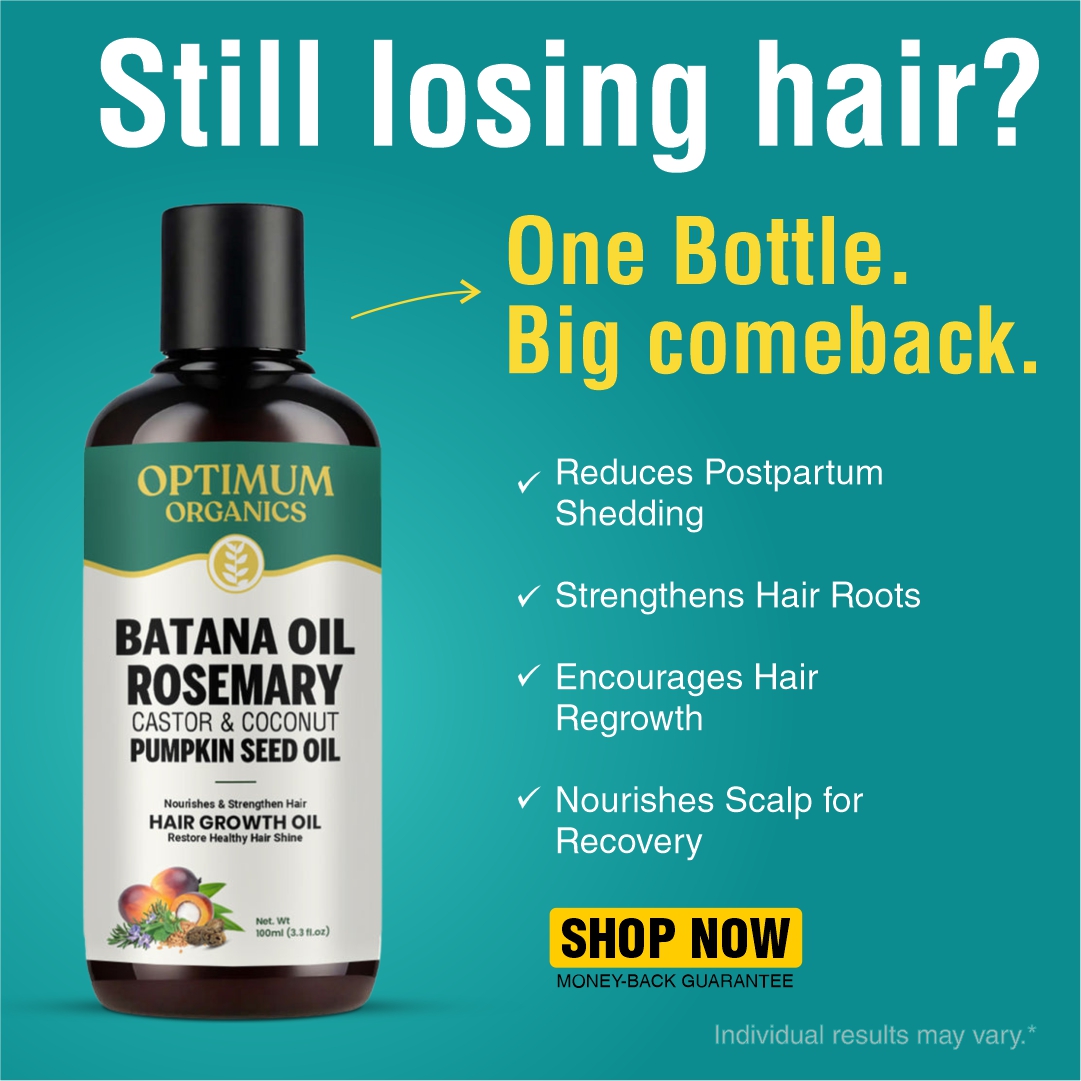 Optimum Organics Australia Facebook ad: Sick of Shedding? Time for a Comeback