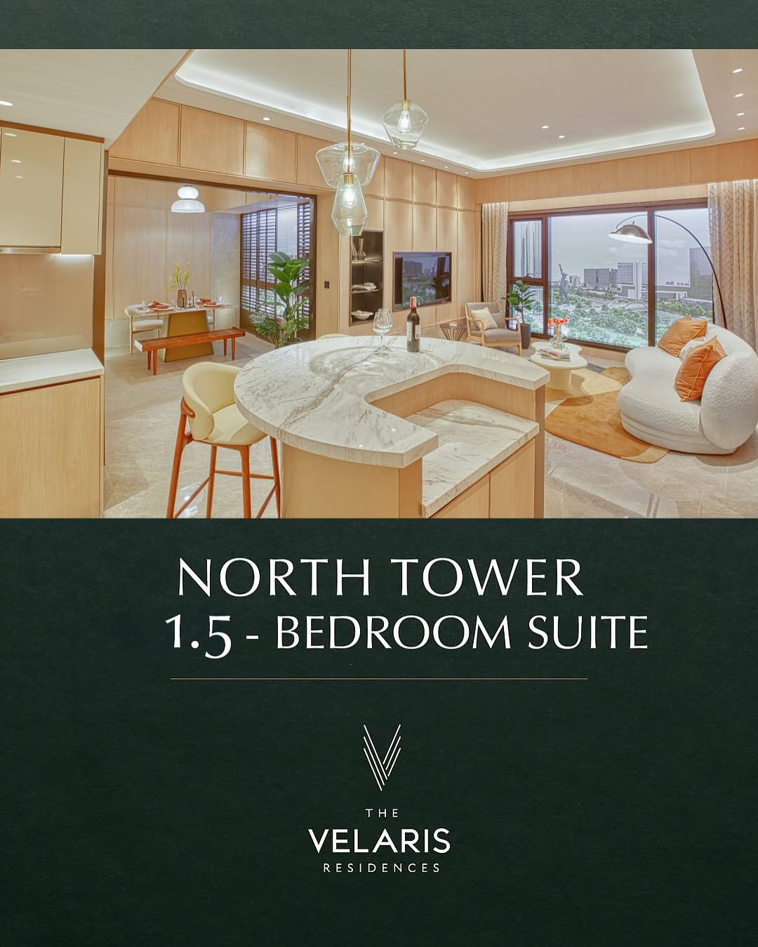 The Velaris by Camille Lontok Facebook ad: When a one-bedroom just won’t cut it, but…