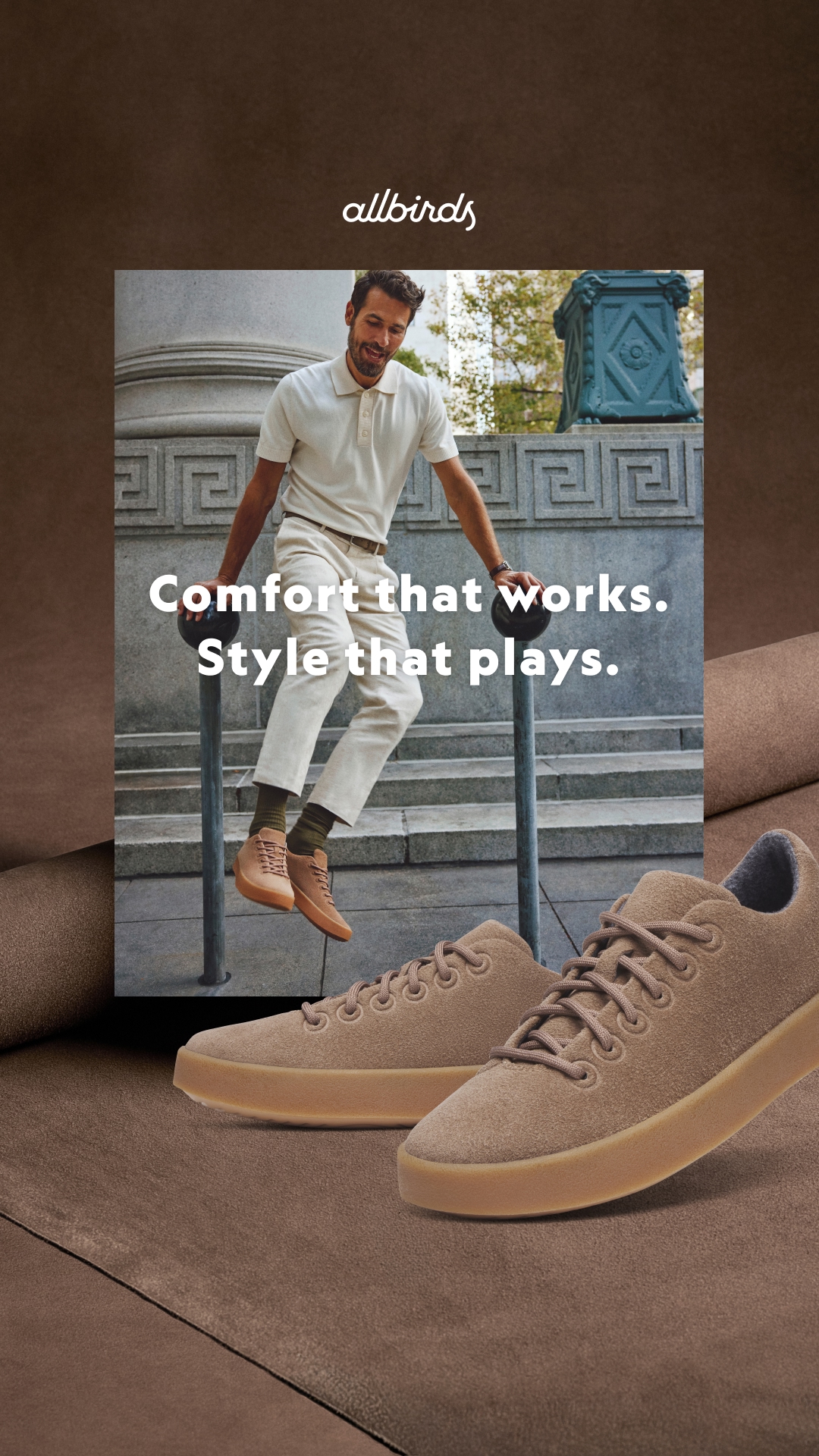 Allbirds Facebook ad