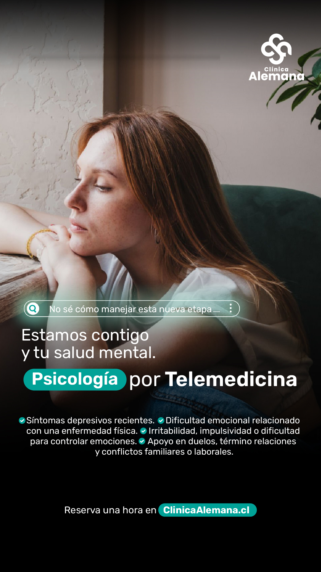 Clínica Alemana de Santiago Facebook ad