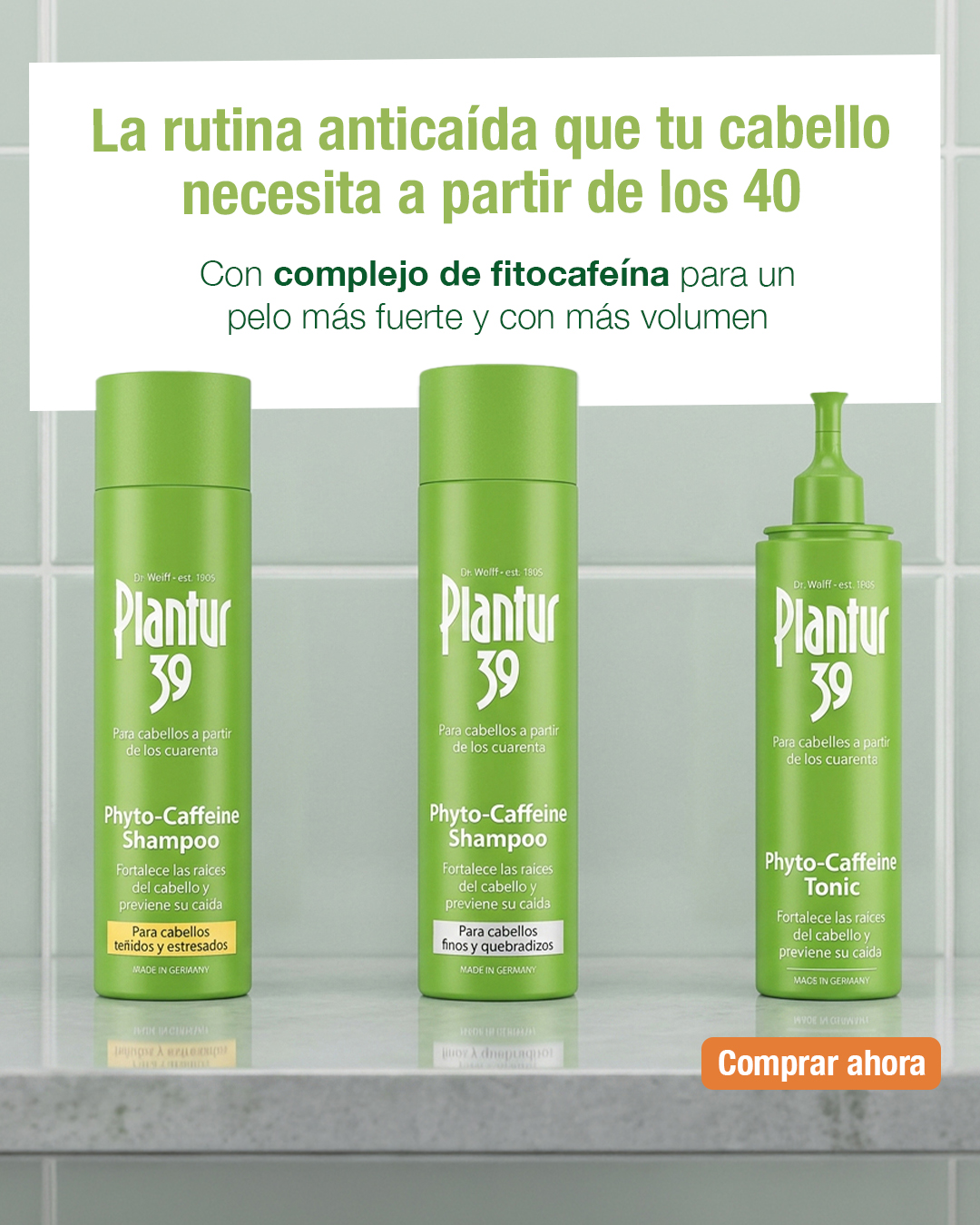 Plantur 39 Facebook ad: Plantur39 previene la caída