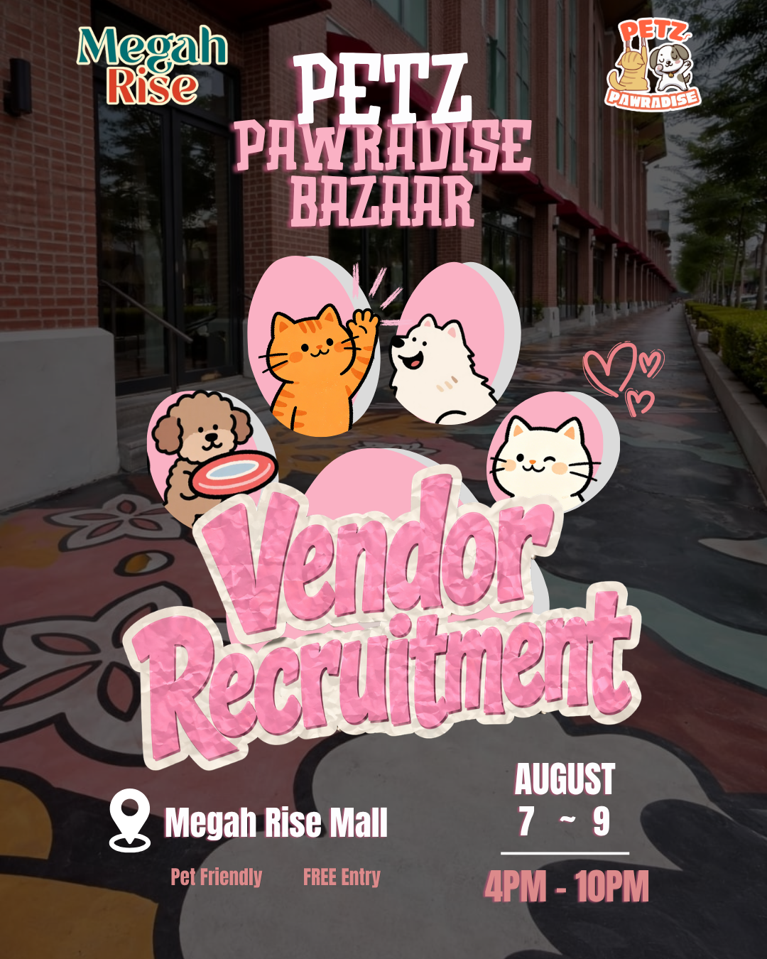 Pawradise Pet Bazaar Facebook ad: LIMITED SLOTS AVAILABLE!