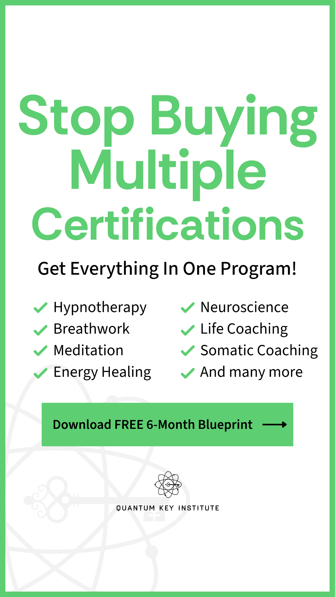 Quantum Key Institute Facebook ad