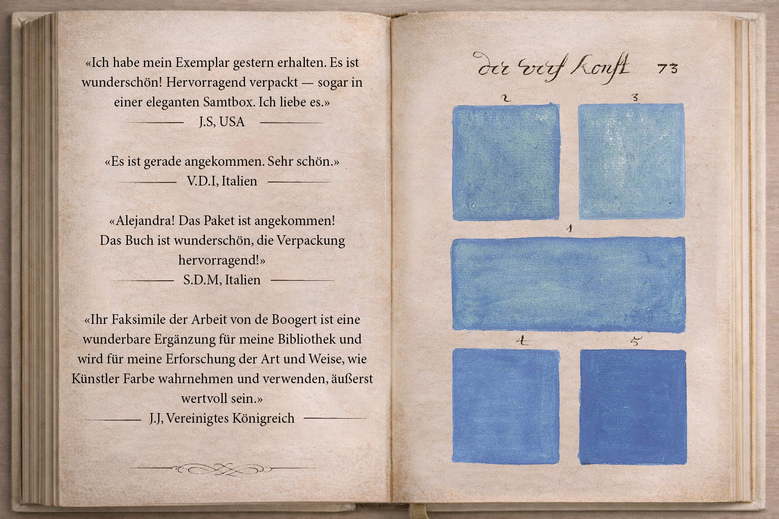 The Galobart Books Facebook ad: Das Farbbuch von 1692