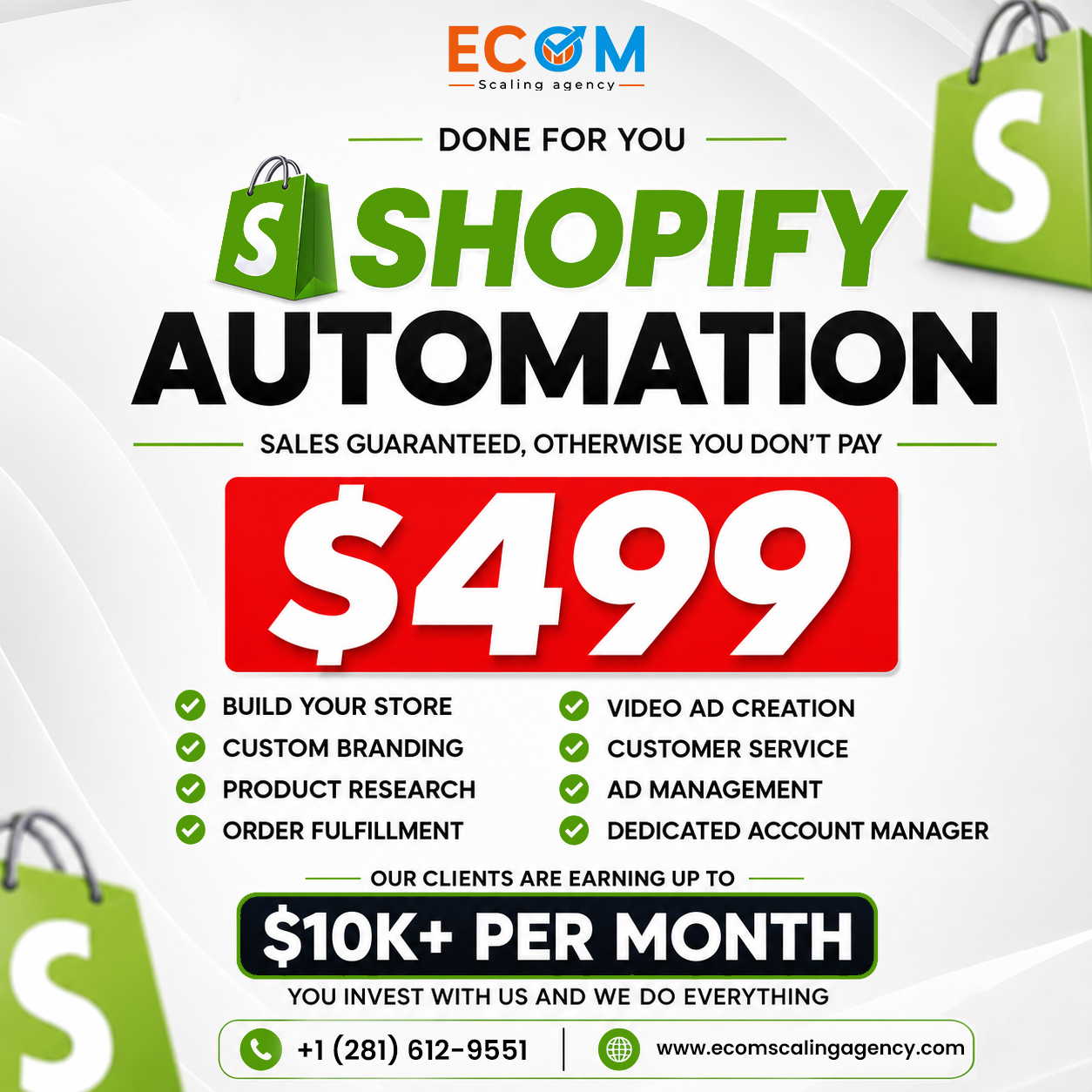 E-com Scaling Agency Facebook ad