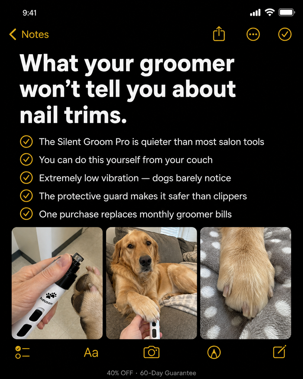 Heusom Facebook ad