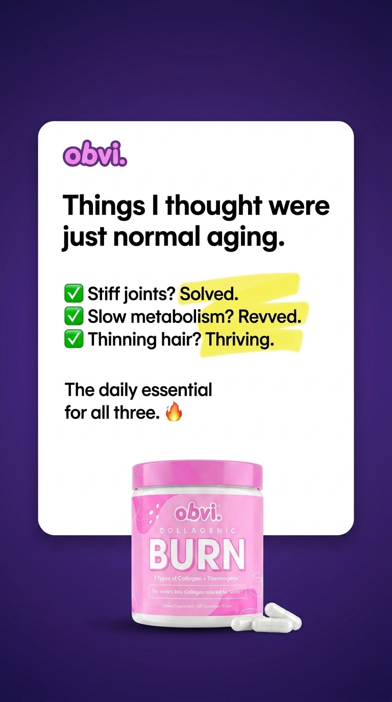 Obvi Health Facebook ad
