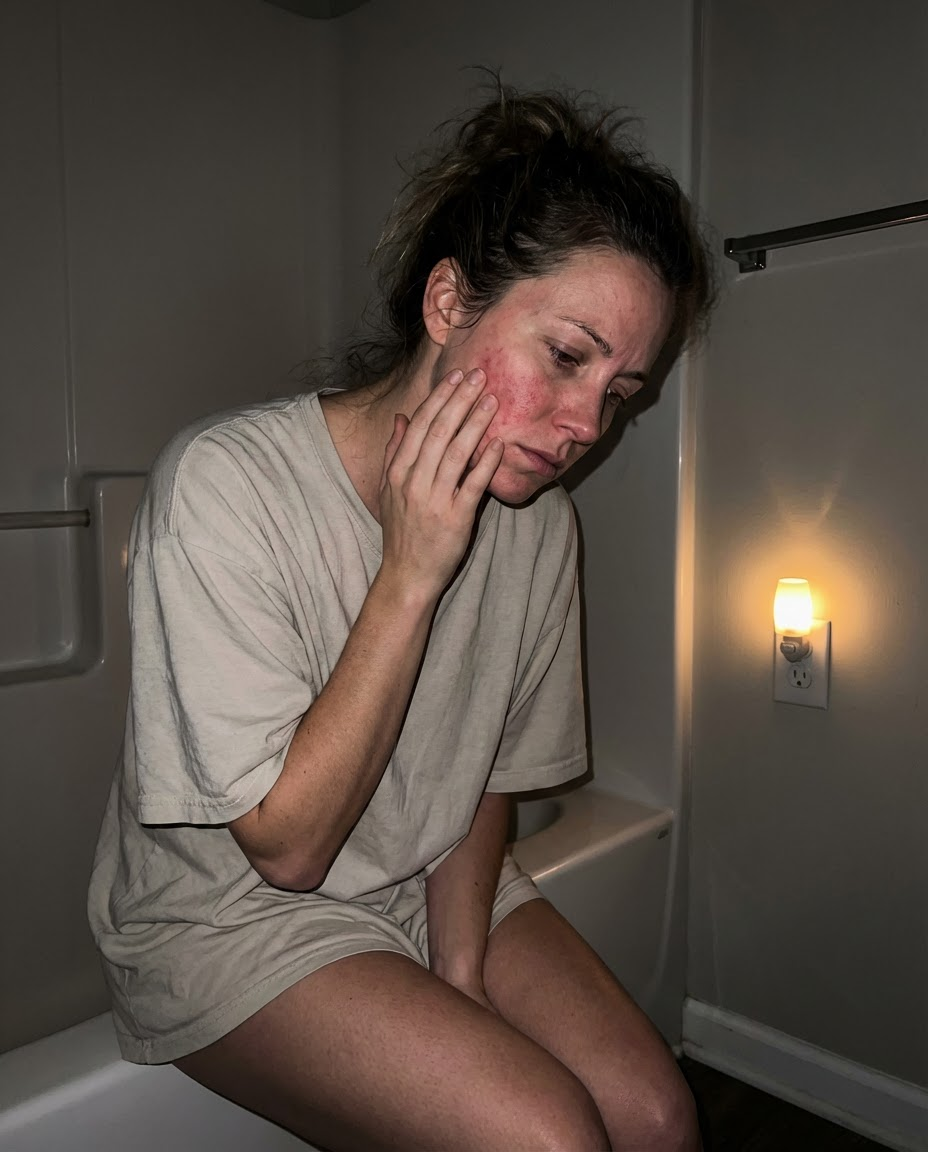 The Wellness Collective Facebook ad: if you have sensitive skin read this