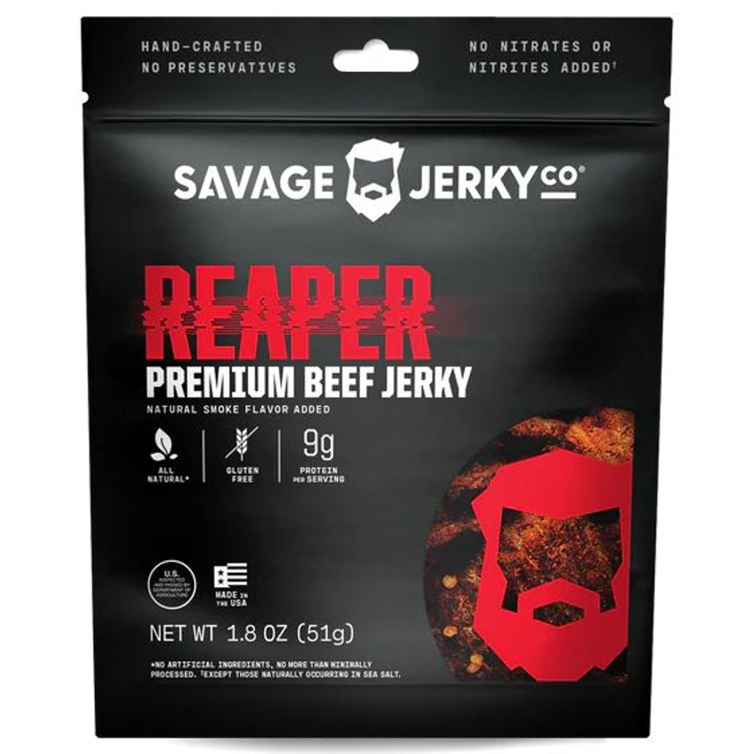 JerkyGent Facebook ad: 400+ craft jerky flavors.