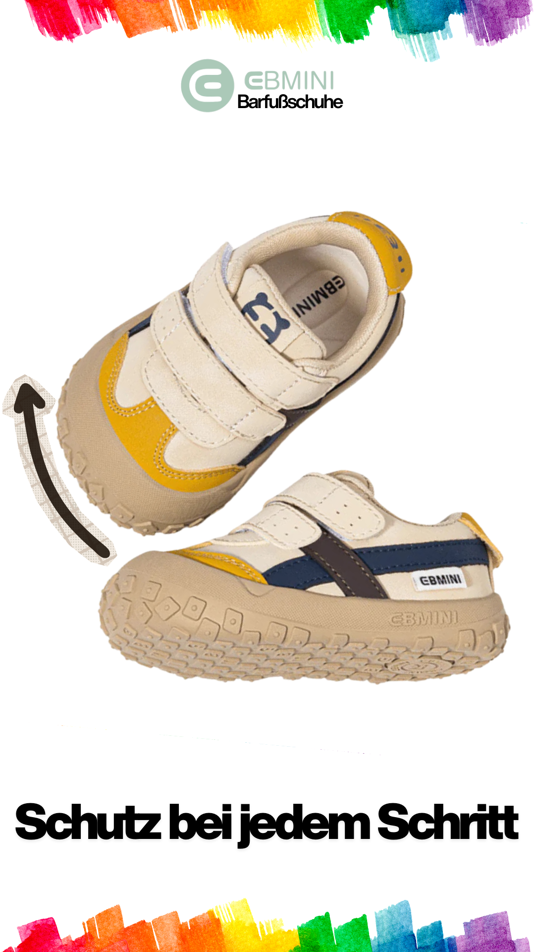 Ebmini - Kinder Barfußschuhe Facebook ad