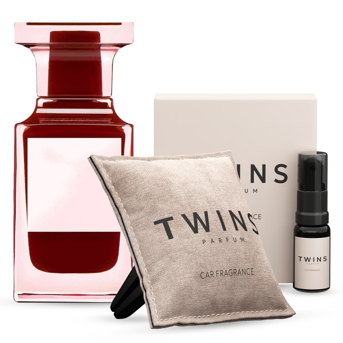 Twins Parfum Facebook ad: Величезний вибір Автопарфумів, всього за 499 грн.