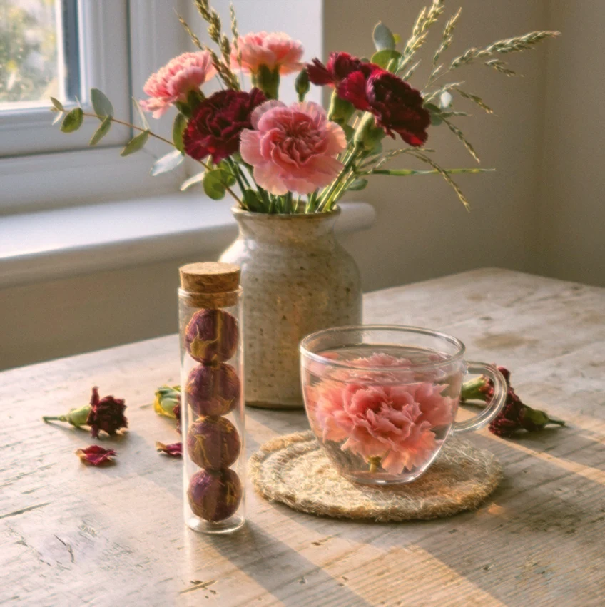 The Better Tea Company Facebook ad: A moment of quiet beauty!