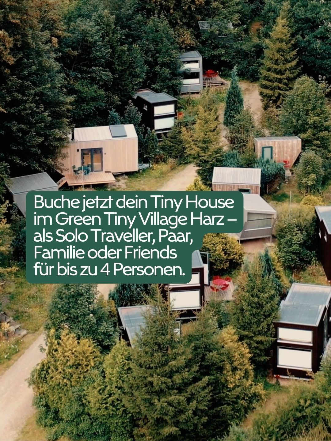 Green Tiny Houses Facebook ad: Alle Highlights auf einen Blick