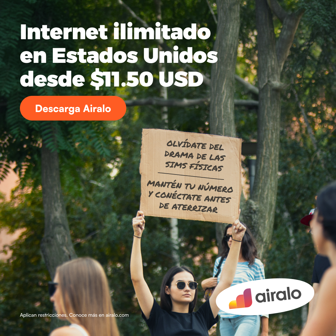 Airalo Global eSIM Store Facebook ad: Una eSIM para cada viaje