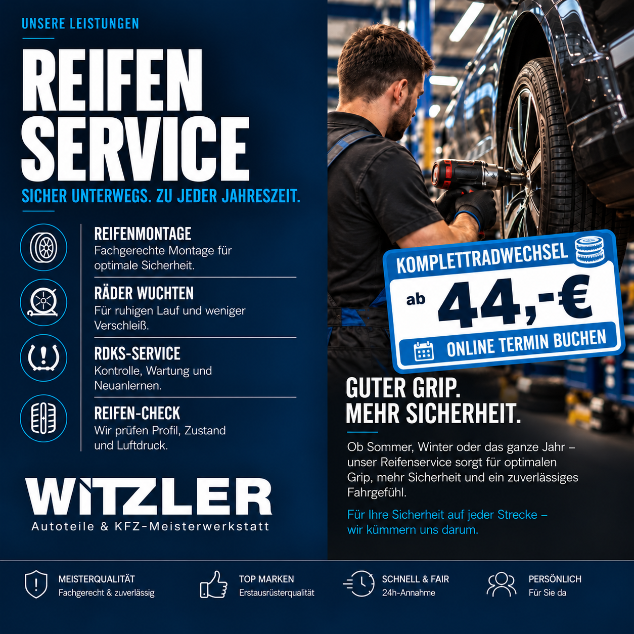 Autobedarf Witzler GmbH Hamm Facebook ad: Reifen kaufen & montieren lassen in Hamm | Autobedarf.
