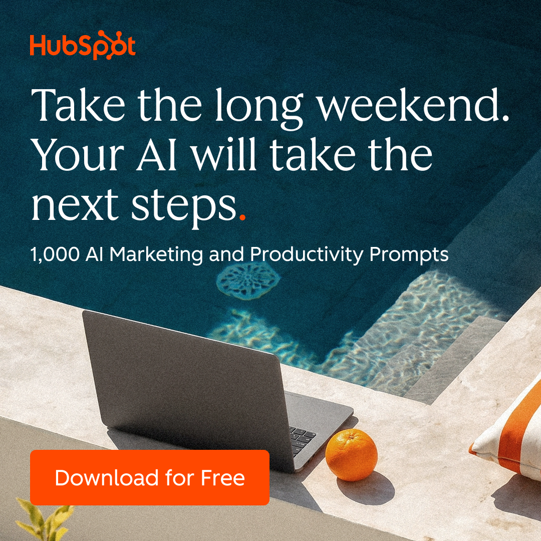 HubSpot Facebook ad