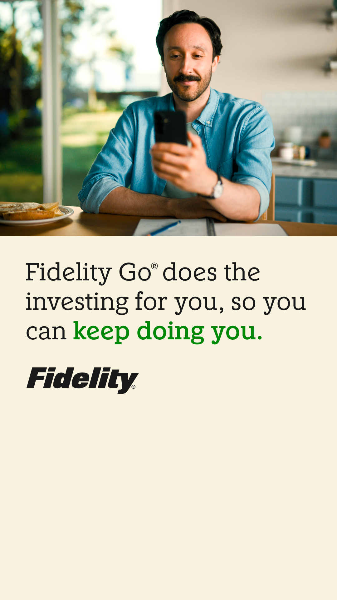 Fidelity Investments Facebook ad