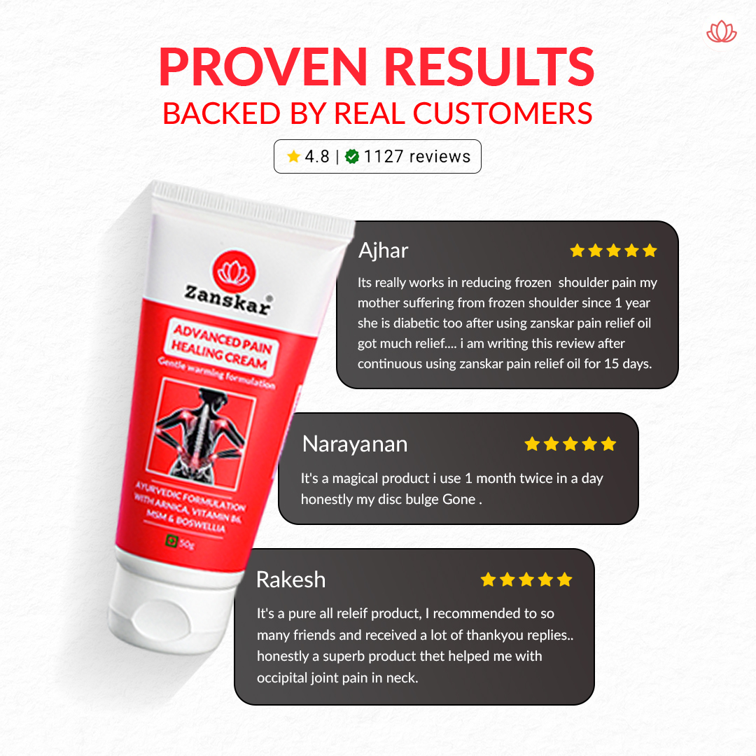 Zanskar: Muscle & Joint Relief Facebook ad