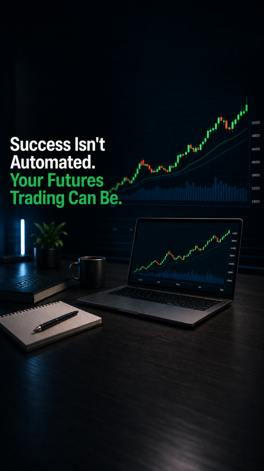 Push Button Trading Facebook ad: Take Control of Automated Trading