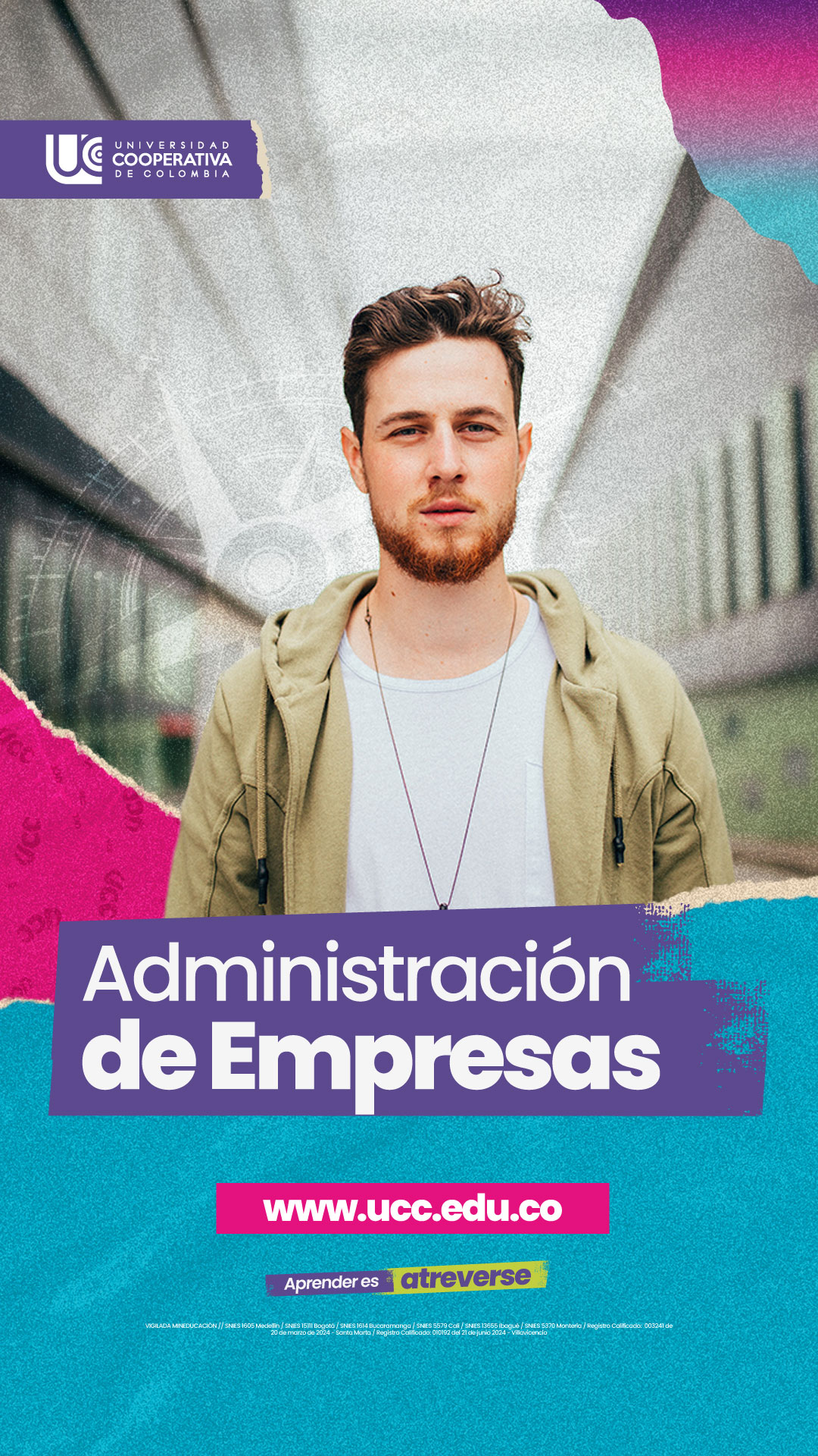Universidad Cooperativa de Colombia Facebook ad from Jan 7, 2026