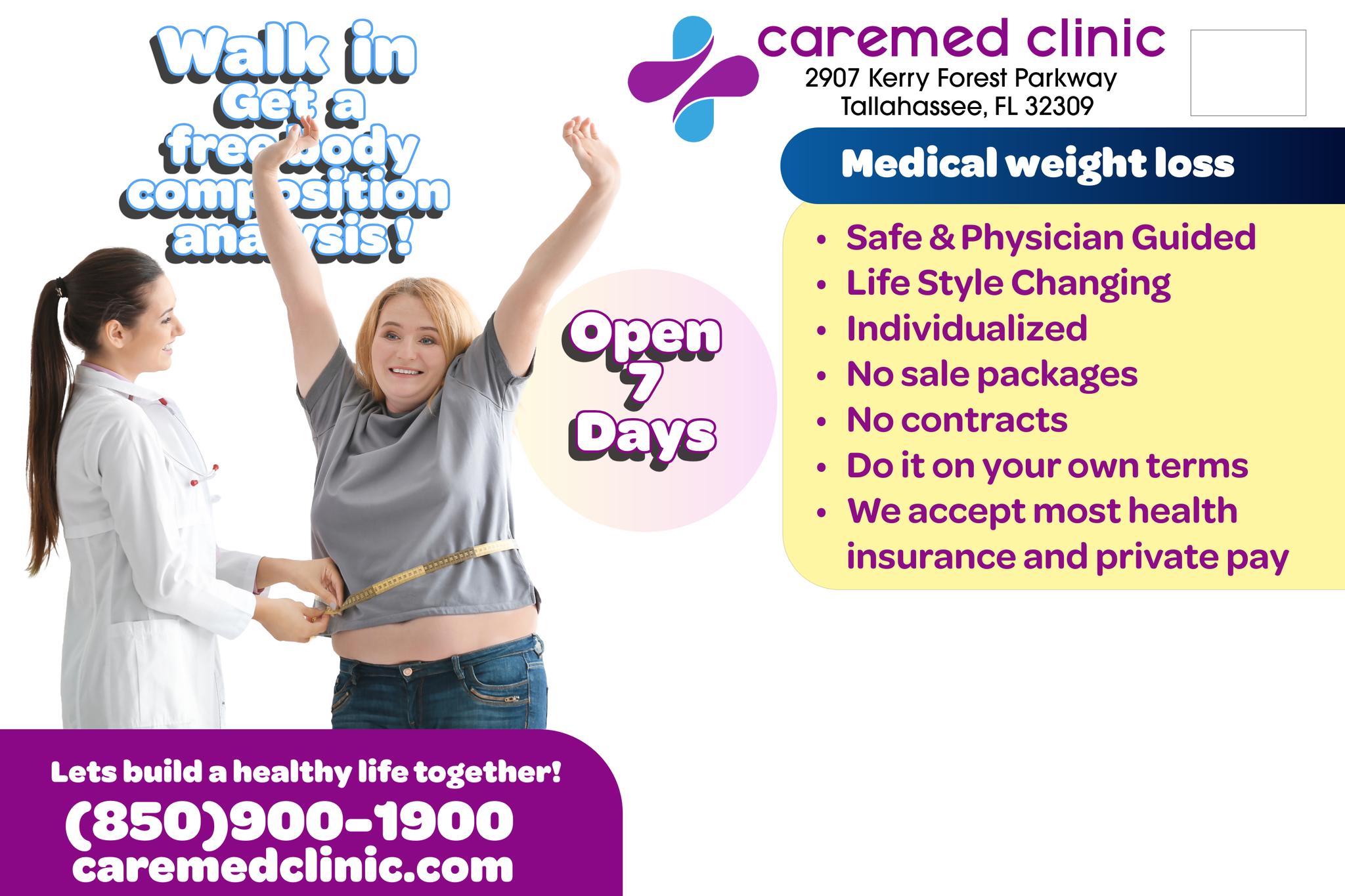 CareMed Clinic, Kerry Forest, Tallahassee Facebook ad