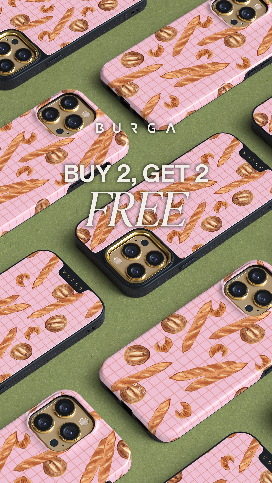 BURGA Czech Facebook ad